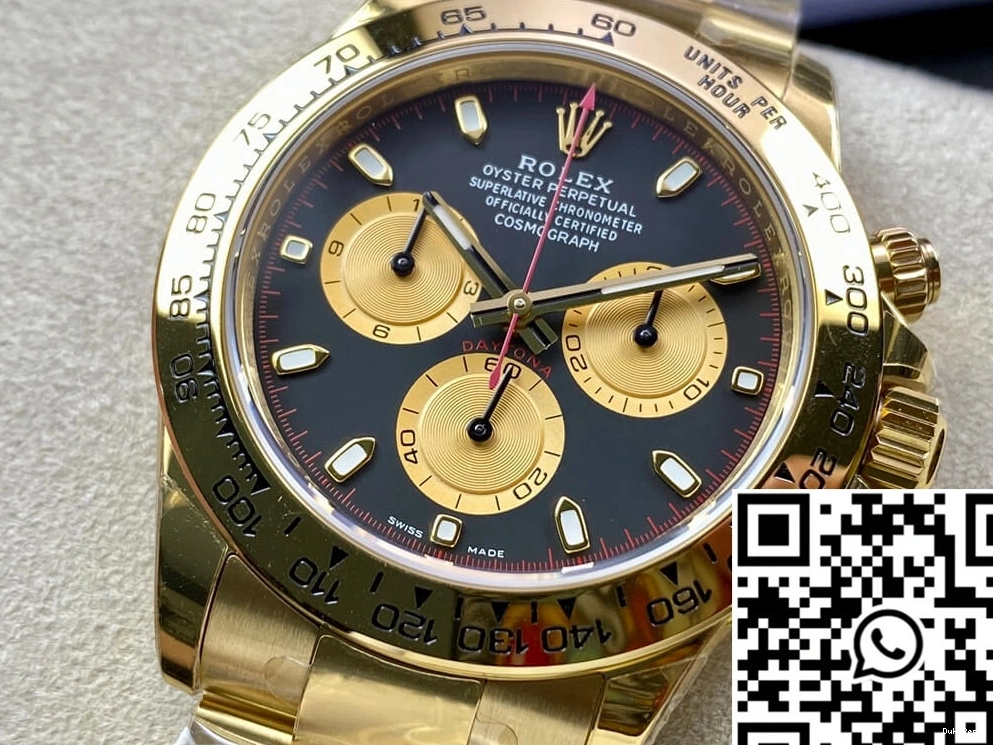 Yellow BT Factory Rolex Daytona M116508-0009 Gold 0324